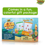 YoYa Toys Aqua Rings Handheld Water Game - Set of 2 - Water Ring Toss and Basketball Hoop Toy - Gift for Ages 3 4 5 6 7 8 9 - Nostalgic 80's 90's Retro Mini Games - Fun Car Road Trip Travel Activities