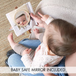 ZICOTO Soft Baby Book with Touch and Feel Pages: Sensory Exploration for Infants 0-18 Months
