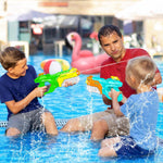 Quanquer 600cc Water Guns for Kids & Adults - 6 Pack Super Squirt Blasters Soaker with Long Range, High Capacity Pump Action, Summer Swimming Beach Outdoor Water Fighting Play Pool Toys for Boys Girls