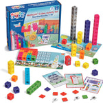Numberblocks MathLink Cubes, 30 learning activities, counting blocks for kids, ages 3-5, preschool educational toys