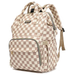 Diaper Bag Backpack for Women, Baby Bags for Girls,Diaper Bag with Changing Pad, and Insulated Pockets (Dark Grey +Light Grey)