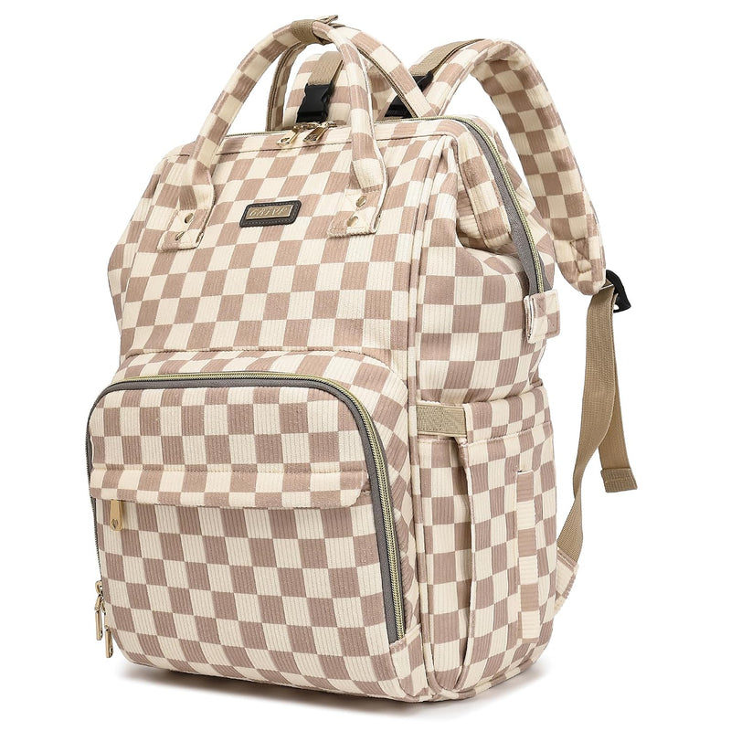 Diaper Bag Backpack for Women, Baby Bags for Girls,Diaper Bag with Changing Pad, and Insulated Pockets (Dark Grey +Light Grey)
