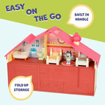 Bluey Toy House Mega Bundle Family Home & BBQ Playhouse Toys, Bingo, Bandit, Chilli, Kids Doll House Playset for Toddlers 3-5, Amazon Exclusive