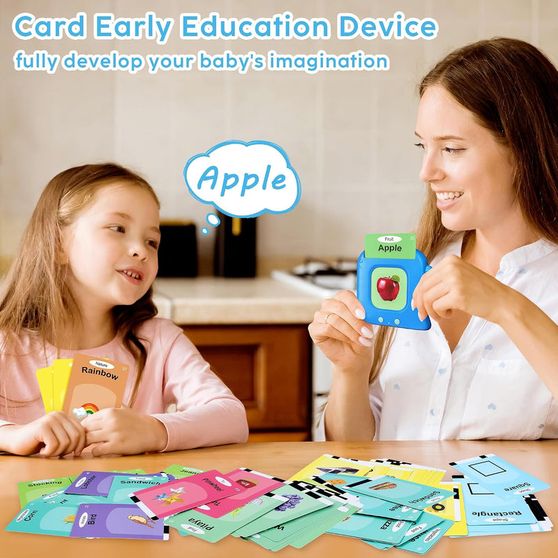 Talking Flash Cards,Kids Toddler Flash Cards with 240 Sight Words | Montessori Toys Autism Sensory Toys,Speech Therapy,Learning Educational Gifts for Age 4 5 6 Years Old Boys and Girls
