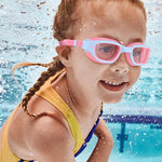 Kids Swim Goggles,Swimming Goggles for Kids 6-14, Anti-Fog UV Protection Pool Glasses for Boys Girls