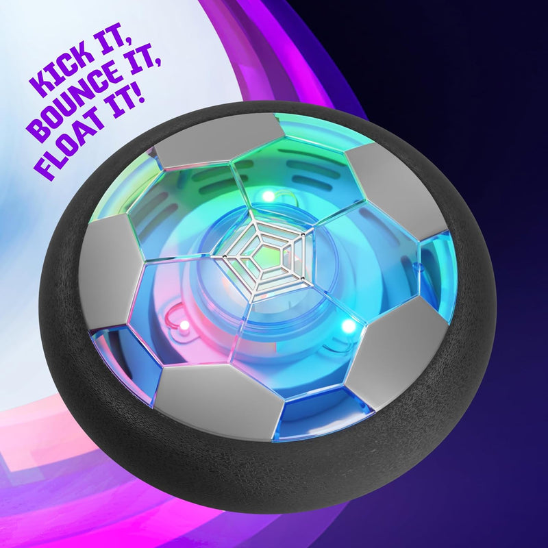 Ninja Blast Hover Soccer Light-Up Ball, Indoor Toy Games, Kids Gifts for Age 5-12, Birthday Gift for Boys