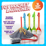 Ninja Blast Dinosaur Toy Rocket Launcher for Kids Toys for Kids 3-5 5-7 4-6 - Outdoor Toys for Kid Ages 4-8 - 3 4 Year Old Boy Birthday Gift - Gifts for Boys Age 3 4 5 6 Years Toy for Toddlers