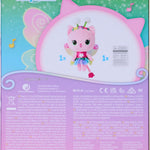Gabby’s Dollhouse Fairylandia Official Rainbow Light-Up Kitty Fairy Plush, Cat Stuffed Animal, Sensory Toys for Ages 3 & Up
