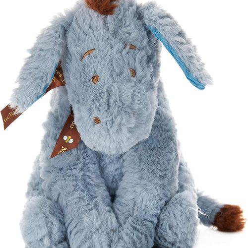Disney Baby Classic Winnie the Pooh and Friends Stuffed Animal, Eeyore 9 Inches, 1 Count (Pack of 1), Gray,brown,blue