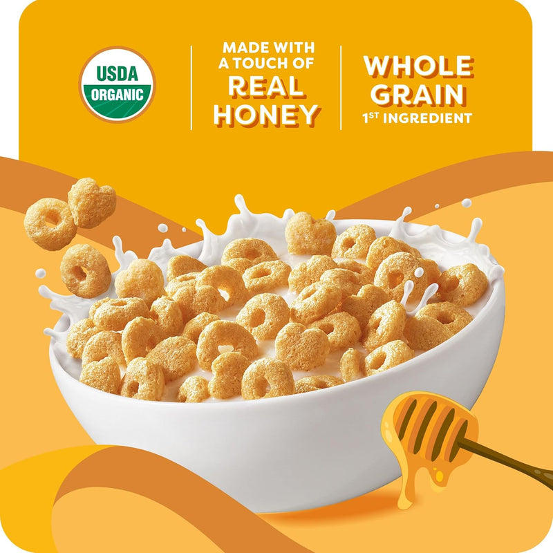 Kashi Honey Toasted Breakfast Cereal 13.6oz | Organic, Whole Grain