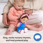 Ms. Rachel Cuddle & Comfort Doll, 11-Inch Soft Plush First Baby Doll | Super-Soft Friend for Hugs & Snuggles, Encourages Pretend Play, Baby Toys for Girls & Boys Ages 6 Months to 3+