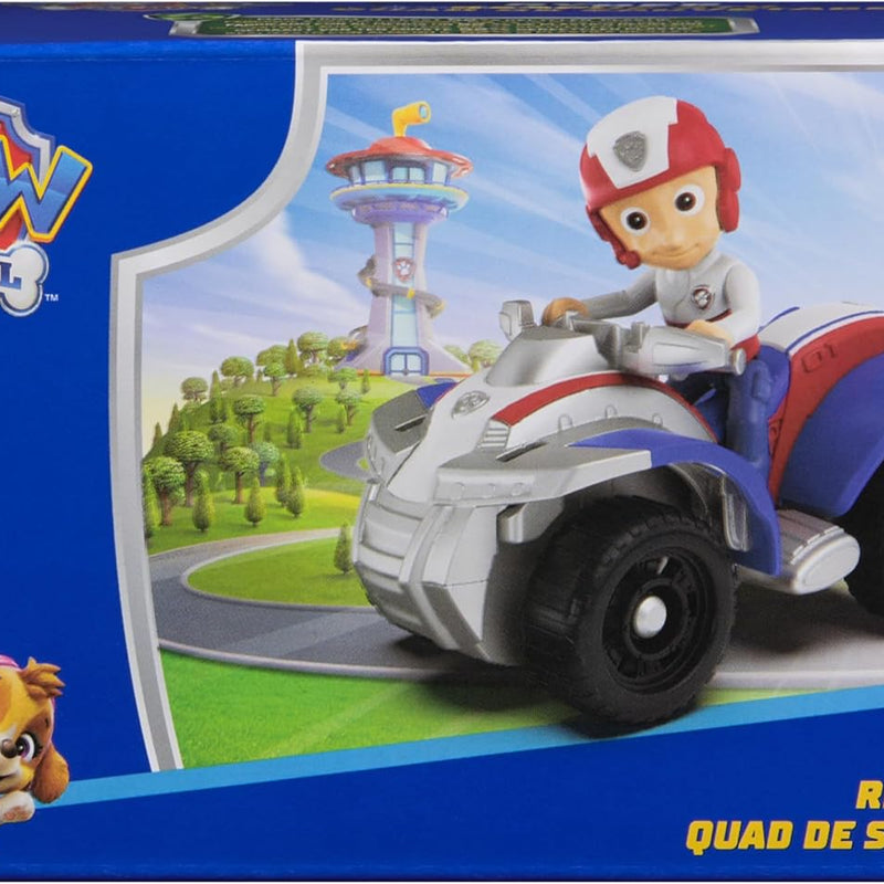 Paw Patrol, Ryder’s ATV Toy Vehicle with Collectible Action Figure, Sustainably Minded Kids Toys for Boys & Girls Ages 3 and Up
