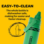 CamelBak Crayola Chug Insulated Stainless Steel Water Bottle, Cold Retention Design with Spill Resistant Chug Lid for Everyday Hydration, 16oz, Mountain Meadow