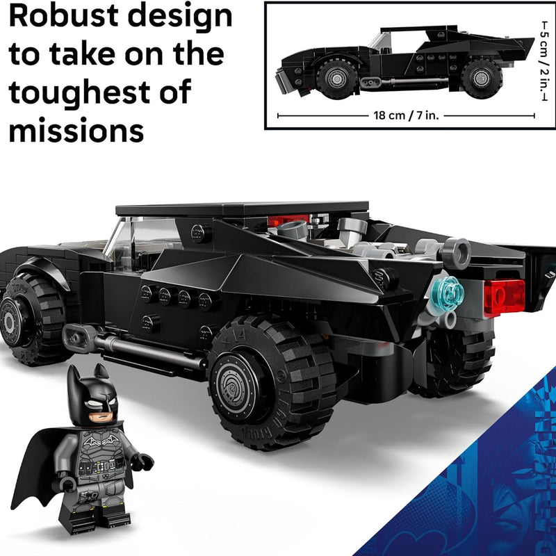 LEGO DC Batman: The Batman Batmobile Building Toy for Kids - Building Blocks W/Batman Minifigure & Golden Coin - Super Hero Room Decor for Boys & Girls, Ages 9+ - Gift Idea for Birthdays - 76332