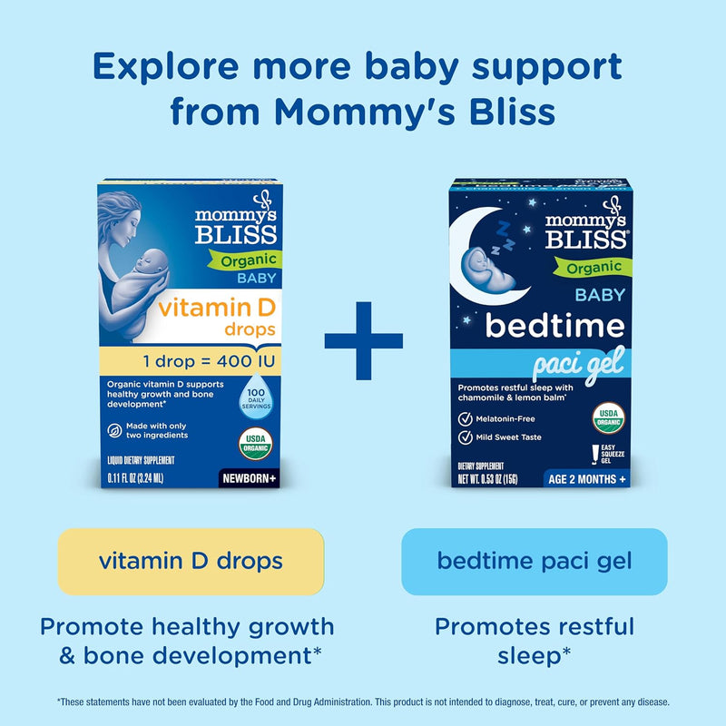 Mommy’s Bliss Ultimate Baby Gift Set | Gripe Water, Probiotic Drops, Pain & Fever Medicine, Gas Relief Drops, and Gum Massage Gel