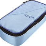 Five Star Pencil Pouch, Pen Case, High-Capacity Zipper Pouch, Storage Organizer for School Supplies Earbuds Chargers Cables Makeup, Blue/Denim (500212F-ECM)