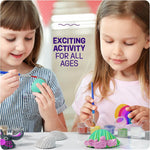 Dan&Darci Kids Sea Shell Painting Kit - Arts & Crafts for Kids Ages 6-12