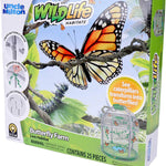 Uncle Milton Butterfly Farm Live Habitat - STEM Toy for Kids Age 6+ with Customizable Habitat and Learning Poster