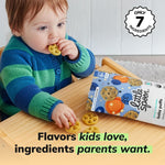 Little Spoon Blueberry Carrot Meltable Baby Wheels, 1 Oz Bag, 4 Pack | Organic Corn, Quinoa & Sorghum, No Added Sugar Snacks, Encourages Self-Feeding, For Babies 6+ Months