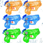 Mini Water Gun for Kids Toddler: 2 Pack Water Guns Soaker Squirts Blasters with Trigger for Boys Girls Bath Toys - Ideal Pool Toys Summer Outdoor Beach Fighting Play