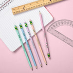 Ticonderoga Wooden Pencils, Pre-Sharpened, 2 HB Soft, Pastel Colors, 18 Count