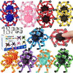 9PCS Transformable Fidget Spinners, Sensory Fidget Deformable Chain DIY Robot Spinner Sensory for Boys, Fidget Toys for Party Favors Travel Toys