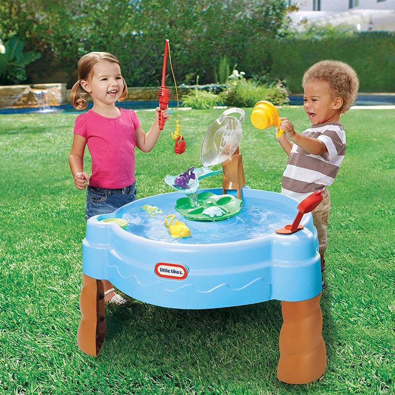 Little Tikes Full Set Water Table Fish 'n Splash - Full Set w/Toys & Fishing Set