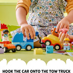LEGO DUPLO Classic Cars and Trucks Brick Box Building Blocks, STEM Toys for Toddlers 1.5+ Years, Fine Motor Skills Development