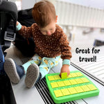 Genuine Fred MATCH UP Memory Snack Tray, Fun Interactive Snack Game for Kids, Travel Friendly Food Tray, Perfect Snacktivity for Picky Eaters
