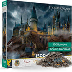 Ceaco Thomas Kinkade Harry Potter Hogwarts Castle 1500 Piece Jigsaw Puzzle