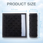 Pro Goleem Car Seat Strap Covers for Babies Soft Car Seat Strap Shoulder Pads for All Car Seats, Stroller, Pushcar, Black
