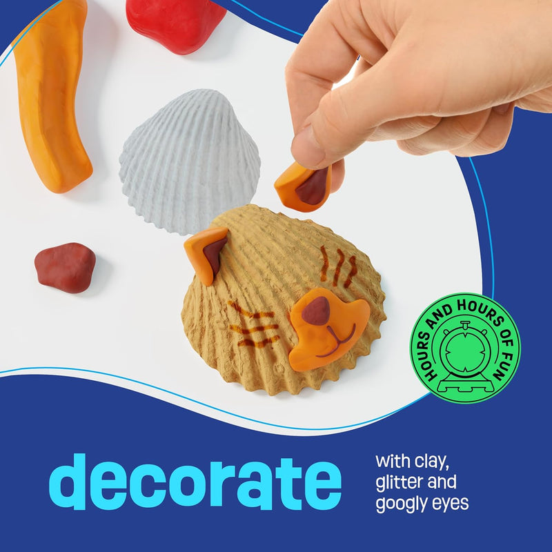 Dan&Darci Kids Sea Shell Painting Kit - Arts & Crafts for Kids Ages 6-12