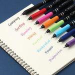 Mr. Pen- Retractable Gel Pens, 8 Pack, 0.7mm Fine Point Colorful Ink | Fast-Dry & Smooth Writing Pens for Note-Taking, Journaling, Office, School & Everyday Use