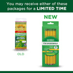 Ticonderoga Wood-Cased Pencils, Pre-Sharpened, 2 HB Soft, Yellow, 30 Count, 6 Packs/180 Count Total