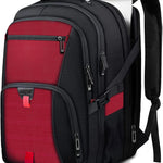 ANTERK Extra Large Travel Laptop Backpack, 17.3 Inch Carry on Backpack for Men Women, Big Anti Theft Water Resistant College Bussiness TSA Airline Approved Work Computer Backpack, Black