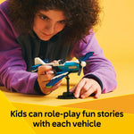 LEGO Creator 3 in 1 Aircraft Building Toy Kit for Kids, Ages 7+, with 3 Building Options