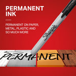 Sharpie Retractable Permanent Markers, Fine Tip, Black, 12 Count - Desk, Classroom, Office Supplies