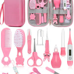 Baby Grooming Kit for Newborns, All-in-One Baby Care Essentials with Nail, Hair, Nasal and Temperature Care Tools for First-Time Parents Home and Travel Used