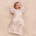 Love to Dream Swaddle UP, Baby Sleep Sack, Self-Soothing Swaddles for Newborns, Improves Sleep, Secure Fit Helps Calm Startle Reflex, New Born Essentials for Baby, 1.0 TOG, 5-8.5 lbs, Mini Posy