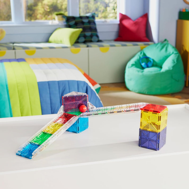 Magna-Tiles Original Magnetic Building Set, Expansion Pack for Kids, Ages 3+, 8-Piece