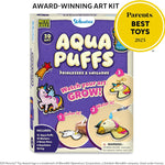 Skillmatics Aqua Puffs Unicorns, Art & Craft Gift for Kids, Paint by Number | DIY Princess Puffy Keychains, Screen-Free, Mess-Free Activity, Creative Kit for Girls & Boys Ages 4, 5, 6, 7, 8, 9, 10