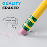 Ticonderoga Wood-Cased Pencils, Pre-Sharpened, 2 HB Soft, Yellow, 240 Count