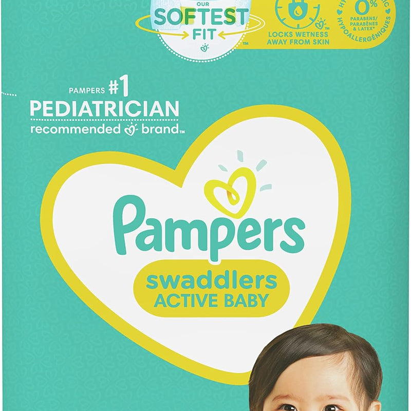 Pampers Swaddlers Active Baby Diapers Size 5 19 Count