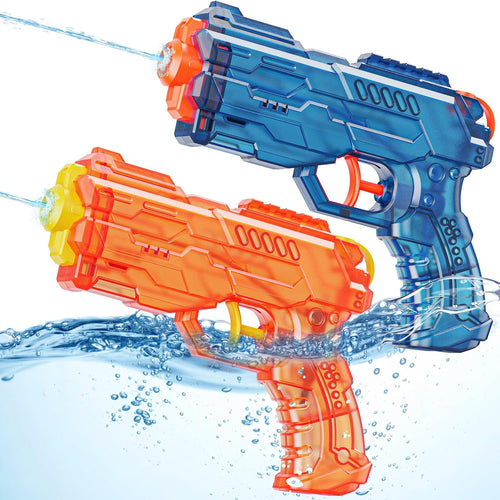 LQYoyz 2 Pack Water Guns for Kids Adults, Small Squirt Guns | Water Blaster for Boys & Girls, Water Toy for Swimming Pool, Beach & Backyard, Water Gun For Summer Games & Yard Parties