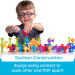 Fat Brain Toys Squigz Starter Set - Suction Bath Toys for Kids 3+