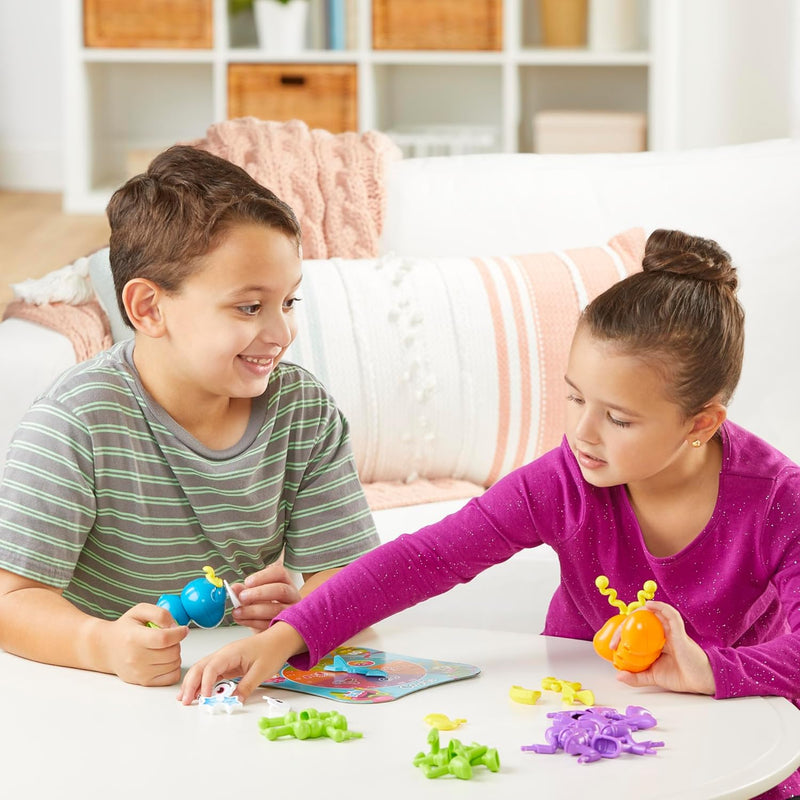 Hasbro Gaming Cootie Board Game for Kids 2-4 Players Ages 3+ Easy Preschool Bug-Building Game