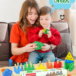 Tonberless Montessori Toys: Safe, High-Quality Wooden Puzzles and Sorters for Toddlers 1-3 Years
