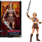 Barbie Signature Doll, Ken He-Man Collectible in Battle Harness, Sword, Doll Stand & Displayable Packaging, Motu Movie Theme