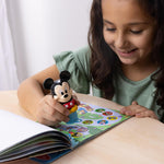 Melissa & Doug Disney Mickey Mouse Sticker Wow! 24-Page Activity Pad and Sticker Stamper for Kids Ages 3-7