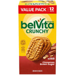 belVita Breakfast Bars Biscuits, Cinnamon Brown Sugar, Value Pack, 12 Packs